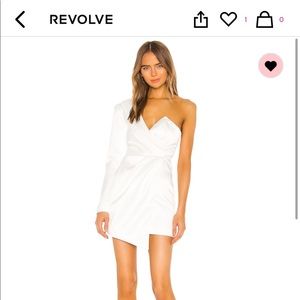 Revolve XS Vanity Mini dress in white